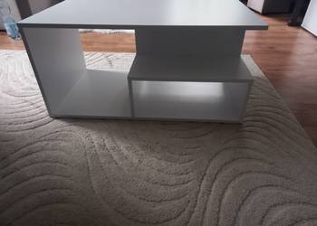 Biały stolik, stół, ława