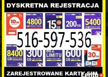 TELEFONICZNE KARTA SIM ANONIMOWE porejestracji pre-paid działają KATOWICE