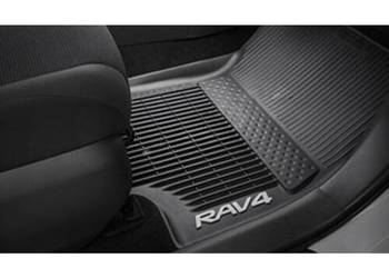 TOYOTA RAV4 Oryginalne dywaniki gumowe komplet PW210-0R025 OE