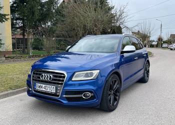 Audi SQ5 3.0 TDI 313KM 2016r Quattro, Półskóry, Panorama, Navi BiXenon
