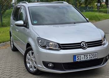 VW Touran 1.6TDI 105PS BlueMotion Highline CUP Edition Navi SERWIS ASO