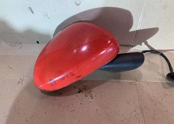 Opel corsa d lusterko zewnętrzne prawe czerwone
