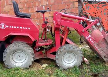 Mini ładowarka przegubowa hydrauliczna WEIDEMAN