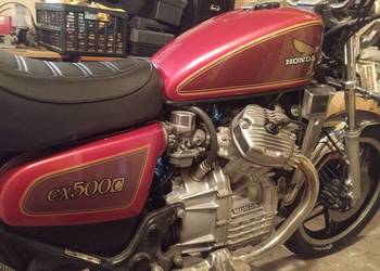 Honda CX500 C custom, 1981 rok, odrestaurowana