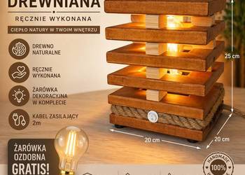 Lampka nocna, dekoracyjna, stołowa