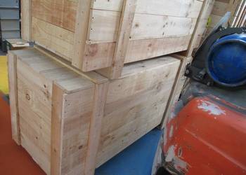 skrzynia drewniana transportowa