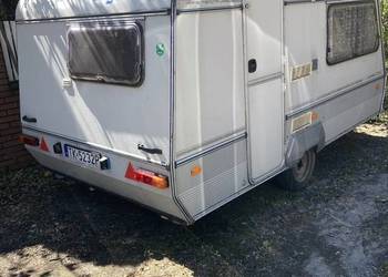 Przyczepa z przedsionkiem zarejestrowana