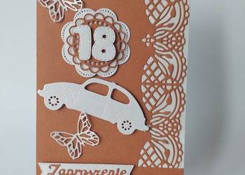 ZAPROSZENIA OSIEMNASTKA – B6 WZÓR 2