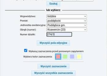 Ziemia rolna - Ksawercin gmina Poddębice
