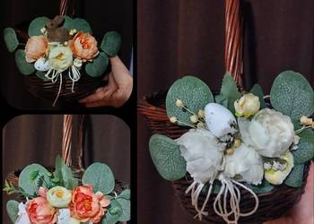 Dekoracja do koszyka wielkanocnego lub wianka