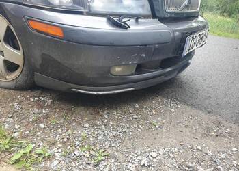 Dokładka zderzaka przedniego prawa Volvo s40 v40 lift 00-04 szara