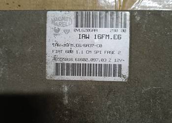Sterownik silnika ECU SEICENTO 1.1 46555916 IAW16FM.E6