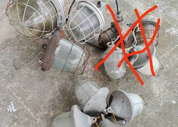 Lampy sufitowe wiszące przemysłowe Loft Vintage.