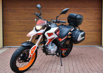 Zipp Tekken 125/150cc - 2018r, Kufry, Nowy Silnik, Transport Cała PL
