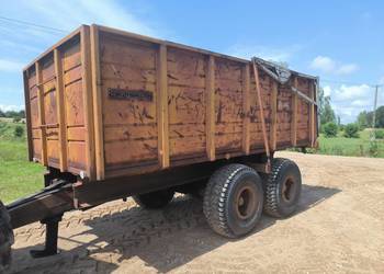 Przyczepa Belarus 12t skorupowa tandem