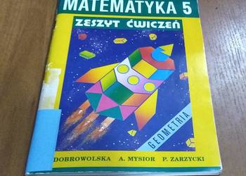Matematyka 5 geometria zeszyt ćwiczeń z plusem Dobrowolska