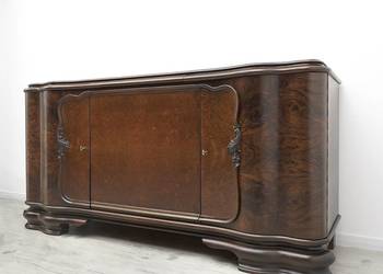 Zabytkowa komoda z lat 30-tych w stylu międzywojennym. Po renowacji.