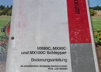 Instrukcja CASE IH MX80C,MX90C,MX100C Schlepper