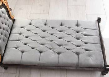 Pięknye Legowisko Dla Psa - Kanapa Sofa Dla Zwierząt - Styl Barok Drewno