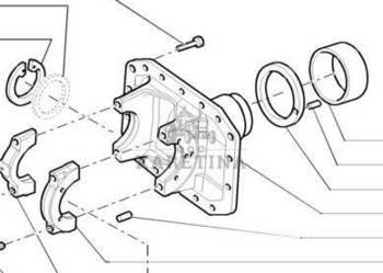 New Holland T7000 T7030 Kosz Mechanizmu Różnicowego Przedniego Mostu CZĘŚC…