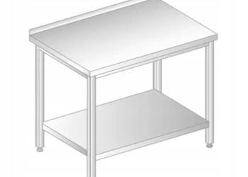 Stół do pracy 1400x600x850 mm, z półką DORA METAL GT-3103