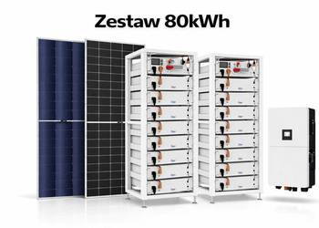 Zestaw budzetowy 80kWh HV (panele, inwerter, 3 fazy, magazyn 120 kWh)