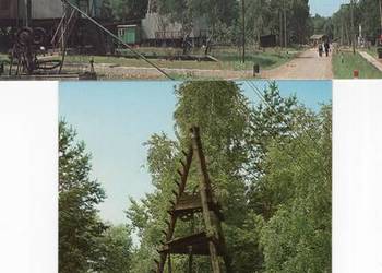 Bóbrka Muzeum Przemysłu Naftowego pocztówki PRL Iwanowice