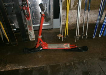 hulajnoga ski snow na snieg stiga