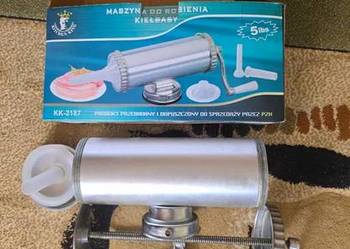 Solidna maszynka / nadziewarka do domowej kiełbasy – 5 lbs