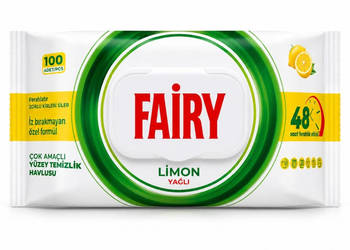 Chusteczki, ręczniki czyszczące Fairy różne rodzaje
