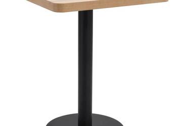 vidaXL Stolik bistro, jasnobrązowy, 60x60 cm, MDF(SKU:286430)
