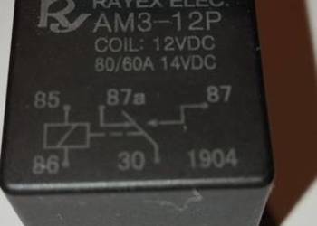 Przekaźnik samochodowy 12VDC