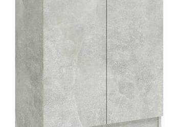 vidaXL Szafka, szarość betonu, 60x30x70 cm, materiał drewnop(SKU:811065)