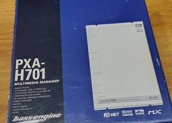 Alpine pxa-h701 + Alpine dva-9861ri procesor dsp radio samochodowe rux