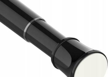 Drążek prysznicowy rozporowy Venwemong 170-260 x 25 mm czarny