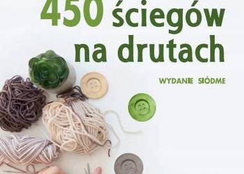 450 ściegów na drutach