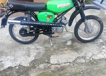 Motorower Simson S51/70 enduro po kompleksowej renowacji,zapłon DE  .