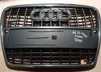AUDI A6 C6 S-LINE  ATRAPA GRILL CHROM DEFEKT