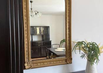 Lustro antyczne w ramie