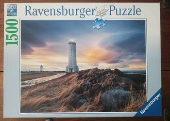 puzzle Ravensburger 1500 - "Latarnia morska Akranes, Islandia"
