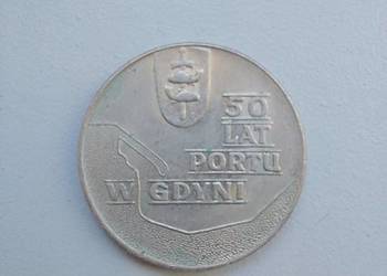 moneta 10 zł, PRL, 50 lat Portu w Gdyni, 1972 rok