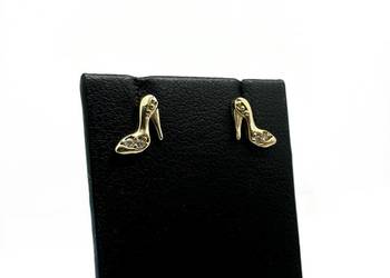 Złote Kolczyki pr. 585 0,98g