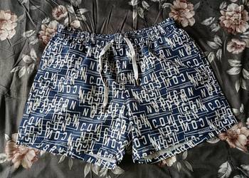 Krótkie spodenki, szorty z siatką ICON Dsquared2, monogram L promocja