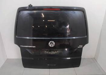 KLAPA TYŁ  CZARNA POD KAMERKĘ  VW Volkswagen Transporter VI (2015-2024) T6
