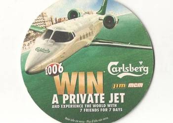 Carlsberg - podstawka do piwa. Nr. 8.