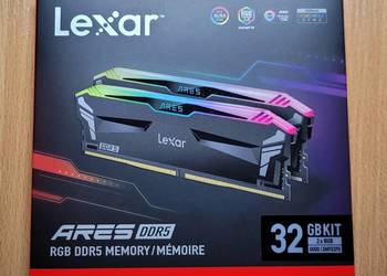 RAM Lexar ARES RGB DDR5 32GB 6000MHz CL30 NOWY