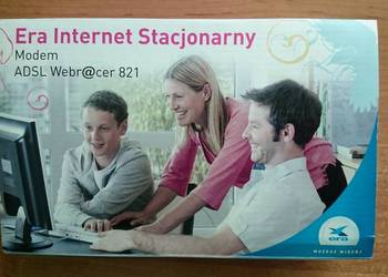 Era Internet Stacjonarny z modemem ADSL Webracer 821