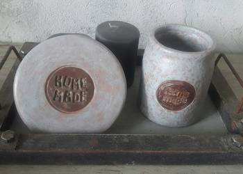 Naczynia ceramiczne ręcznie wykonane.