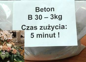 Beton B30 do stroików dla florystów – lepszy niż gips! | ATUT-BIS Lublin