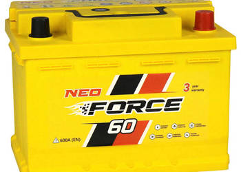 Akumulator Neo Force 60Ah 600A DN
